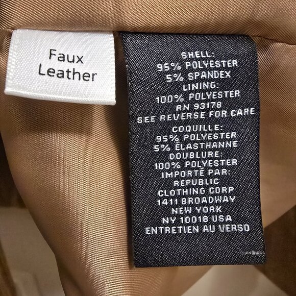 Chic Tan Blazer - Joan Vass (Size M)  NWT - Picture 6 of 6